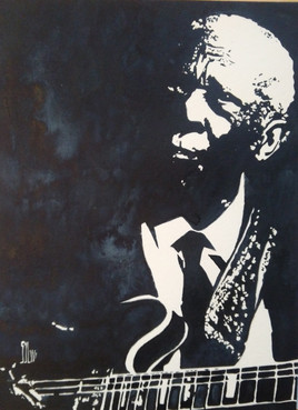BB KiNG, the king of the blues