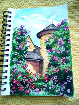 La maison aux fleurs