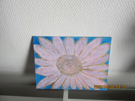 marguerite rose ET OR de noel 2019 PAILLETTES