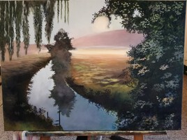 dans la brume du petit matin