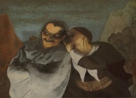 (copie) Grispin et Scapin de Daumier