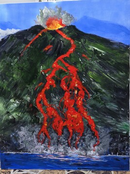 Le piton de la fournaise