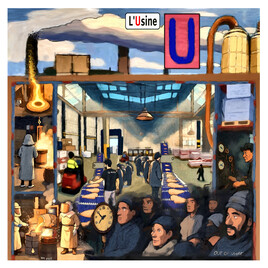 Alphabet fran&ccedil;ais pour nos petits - Lettre U