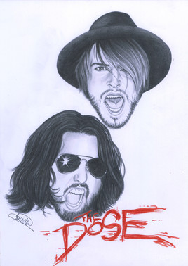 portrait d'Indio Downey et Ralph Alexander - The Dose