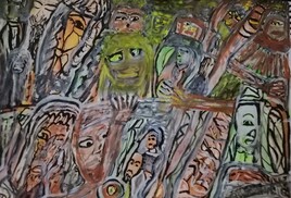 Cuando los ojos no calla ( quand les yeux ne se taisent pas)