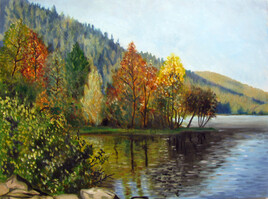 Lac de Gerardmer: automne