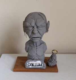 Sculpture de Gollum