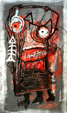 Monstre sorti d'une carte de tarot #2 - doudoudidon