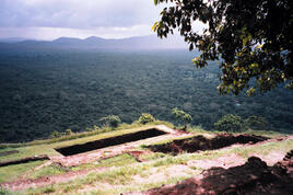 Sigiriya, les ruines au sommet du rocher