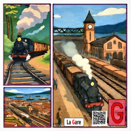 Alphabet fran&ccedil;ais pour nos petits - Lettre G