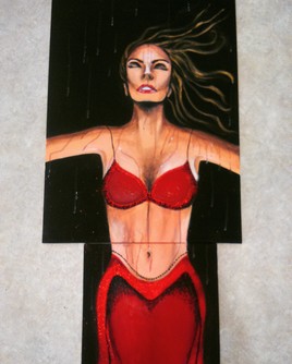 La danseuse sous la pluie