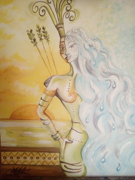 Femme fragile et guerri&egrave;re