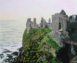 Ch&acirc;teau de Dunluce, Comt&eacute; d'Antrim, Irlande du Nord