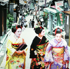3 geishas