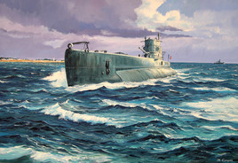 Le sous-marin français Archimède