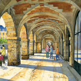 Les arcades de la Place des Vosges