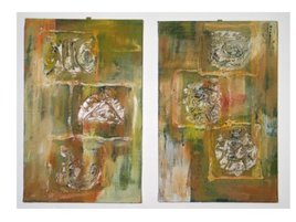 Compos&eacute; double art taino