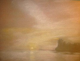 éclats crépusculaires sur l'île enchantée