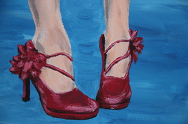 Les souliers rouges