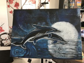 Les dauphins de la lune