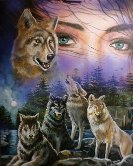regard et loups