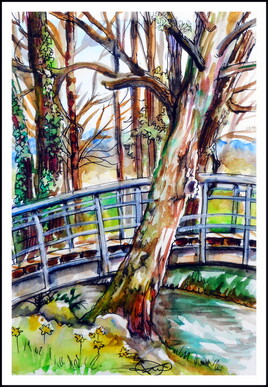 La passerelle La passerelle