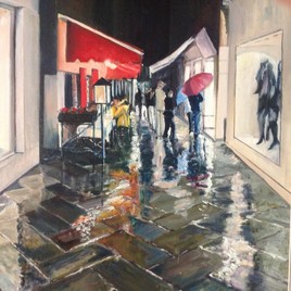Pluie &agrave; Venise