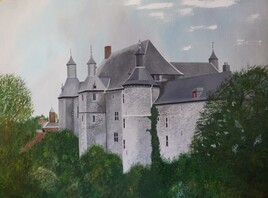 Château  fort d'Ecaussines