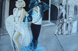 Les Improbables: " Marilyn Monroe-michael jackson--Charlie Chaplin-Jackie Coogan"