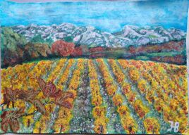 Les Alpilles automnales