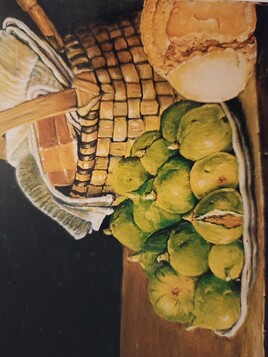 Assiette de figues,vendu en 1999