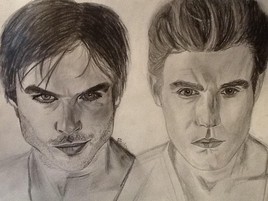 Stefan et Damon