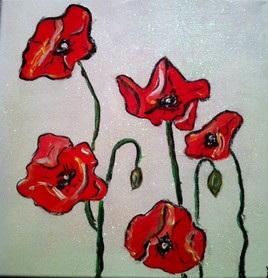 coquelicots brillants