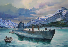 Le sous-marin français Junon