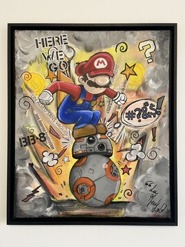 Mario vs BB-8
