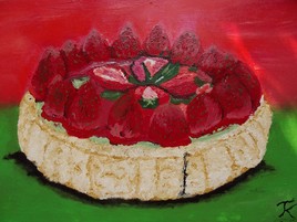 Charlotte aux fraises