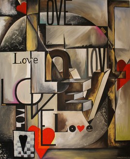A declaration of love - 73x60 cm