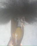 masque bouteille: cicatrice des sahouè