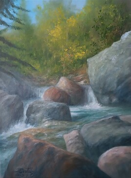 Dans les gorges du Fournel