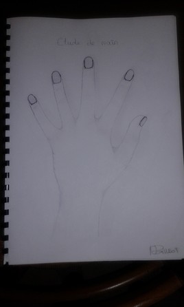 &Eacute;tude de main