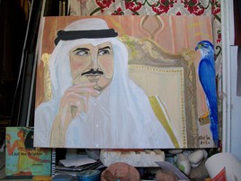 " Le Prince et l'oiseau ... "  ( Emir Tamim du Qatar )