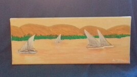 F&eacute;louques sur le Nil