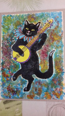 le chat saltimbanque