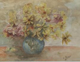 THE Bouquet of Watercolor Flowers by Claude Dubois