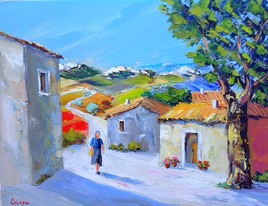 L'arrivée au village