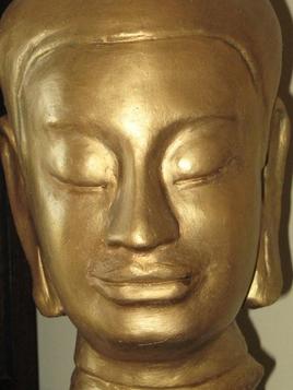 buste de bouddha style khmer