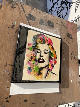 Marilyn Monroe peinture