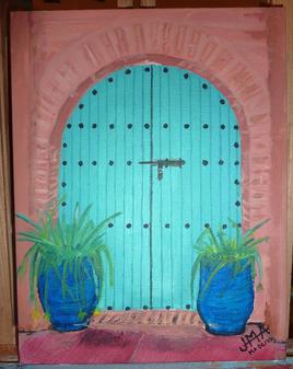 Porte jardin de majorel