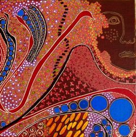 "R&ecirc;verie : l'enfant - version acrylique"