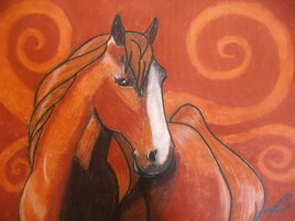 Cheval pour une passionn&eacute;e.